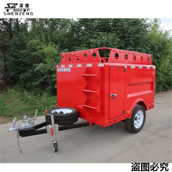 消防設(shè)備廂式拖車